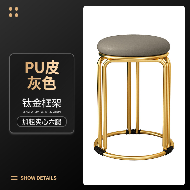 (그레이 가죽 [6각 티타늄 프레임])