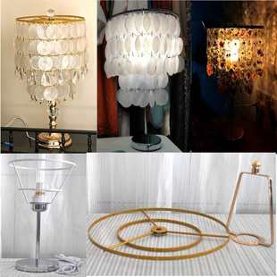 Shell Pendant Lamp DIY Table Lamp Scandinavian Ins Fritillary Table Lamp Fresh Homestay Living Room Decorative Lamp