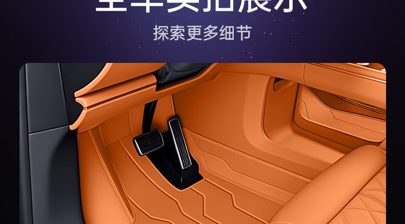 Suitable for the WEY V8X, full-coverage floor mats for the 2026 new five-seater car, interior carpet mats, modification accessories and supplies