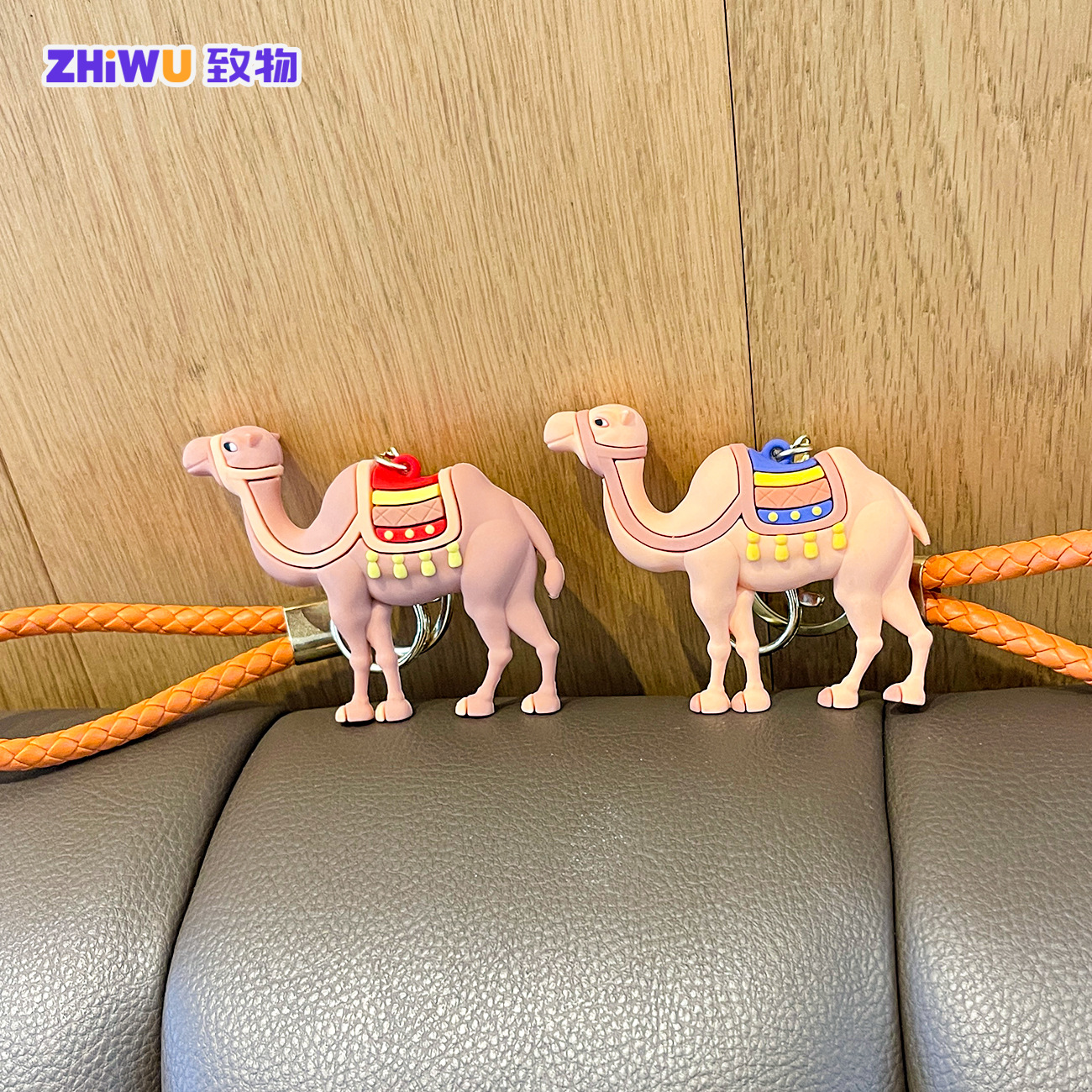 Creative Lucky Camel High-end Bag Pendant Gift Car Keychain Figurine Backpack Small Ornament_voghion.com
