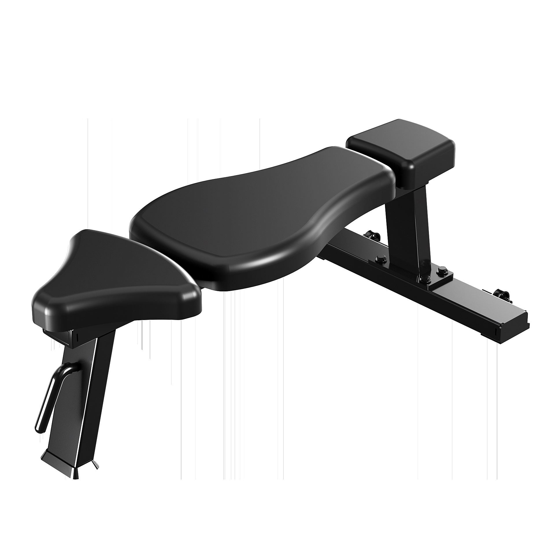 Silla romana comercial cabra silla de fitness entrenador multifuncional abdominal dorsal silla pastoral