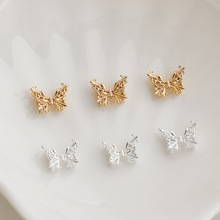 14K����ɫ�U�պ������Ÿ��� �p������朴������ diy�Ʒ���