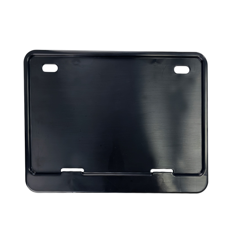 Motorcycle rear license plate protection frame, motorcycle modification aluminum alloy license plate holder, universal motorcycle license plate frame bracket
