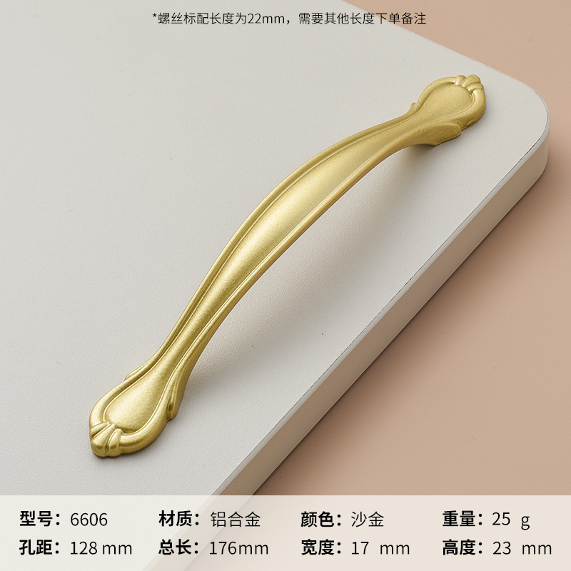 Ручка мебельная Huangdijia 6606 128мм