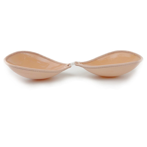 Invisible bra cloth cups thickened silicone chest stickers, invisible underwear without underwire push-up bras, wedding dress silicone breast pads