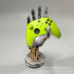 サイバーパンク風工芸品XBOX/Switchゲームコントローラーデスクトップスタンド樹脂製メカニカルハンドトレンド要素