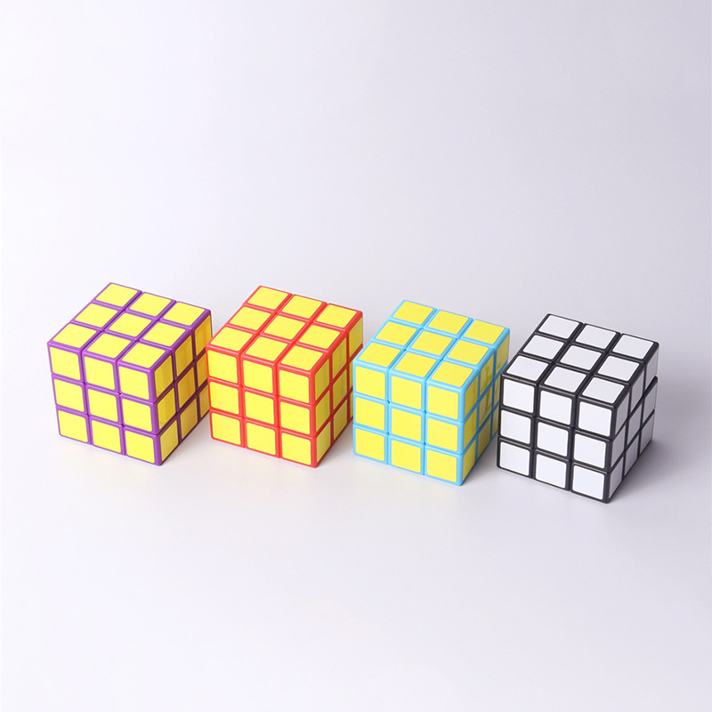 Blank Magic Mirror Surface Irregular 3x3 Street Stall Toy Educational Children's Cube Stress Relief Play_voghion.com