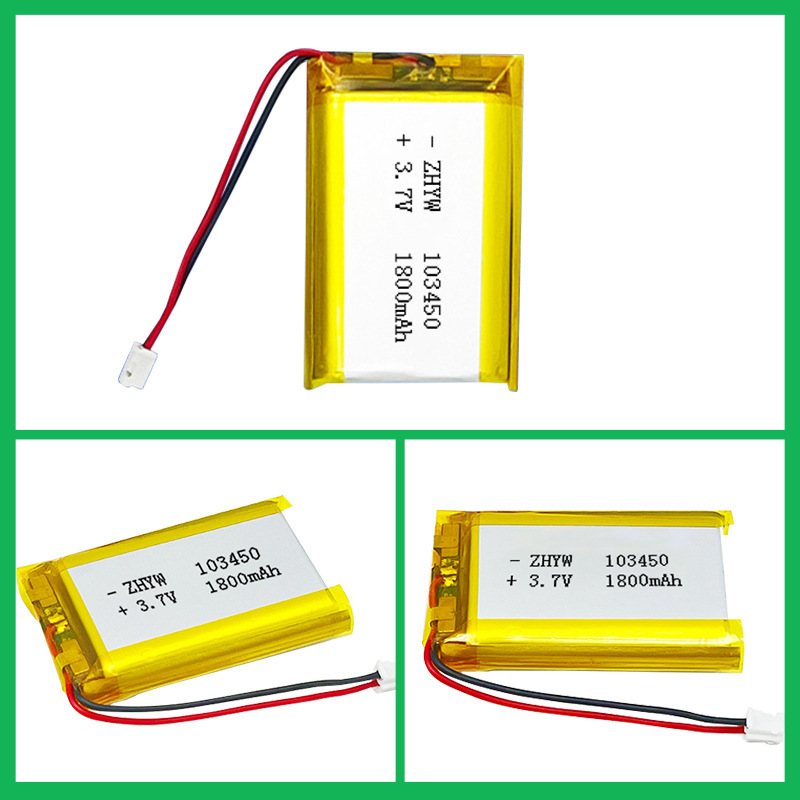 103450 3.7 v1800mahポリマーリチウム電池美容器gpsロケーターポリマーバッテリーカスタマイズ|undefined