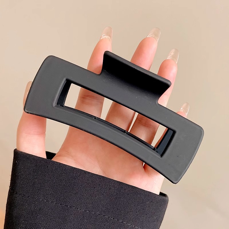 Clip de tiburón grande Cabeza trasera femenina updo artefacto temperamento horquilla tocado clip de pelo de alta calidad accesorios para el cabello clip horquilla