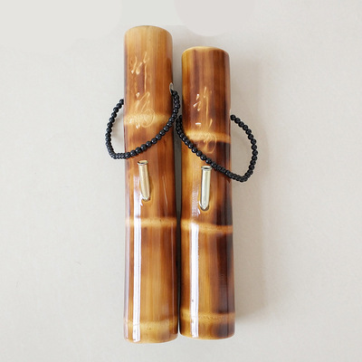 Hookah de bambú Dalu bambú largo y corto conveniente tubería de cigarrillos tubería de filtro Yunnan Zhanjiang Wenwo