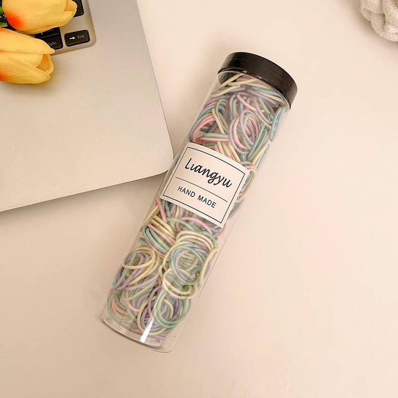 2025 nuevo estilo simple y versátil banda para el cabello sin costuras diadema duradera y de alta elasticidad que no daña el cabello coleta gruesa cuerda para el cabello sombreros