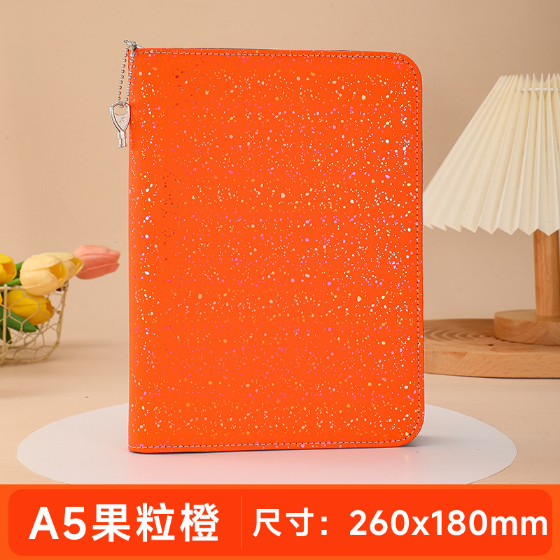 Bolsa con cremallera de grano de madera blanda, cuaderno, oficina de negocios multifuncional, cuaderno, diario de regalos de vacaciones empresariales para maestros