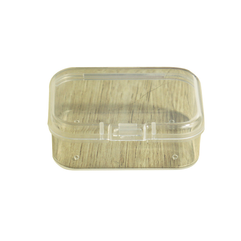 Rectangular plastic storage box