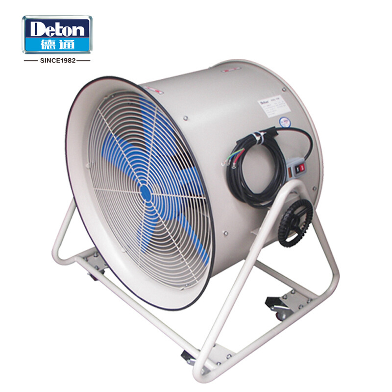 德通岗位风机24寸JGF6D-4II/JGF6S-4II工业风扇移动吹风机大功率