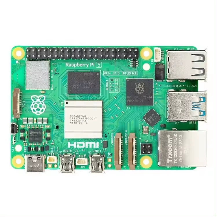 Одноплатный компьютер (Raspberry Pi) Raspberry Pi 5 / 4B, варианты 4–8 ГБ, набор для разработки Linux