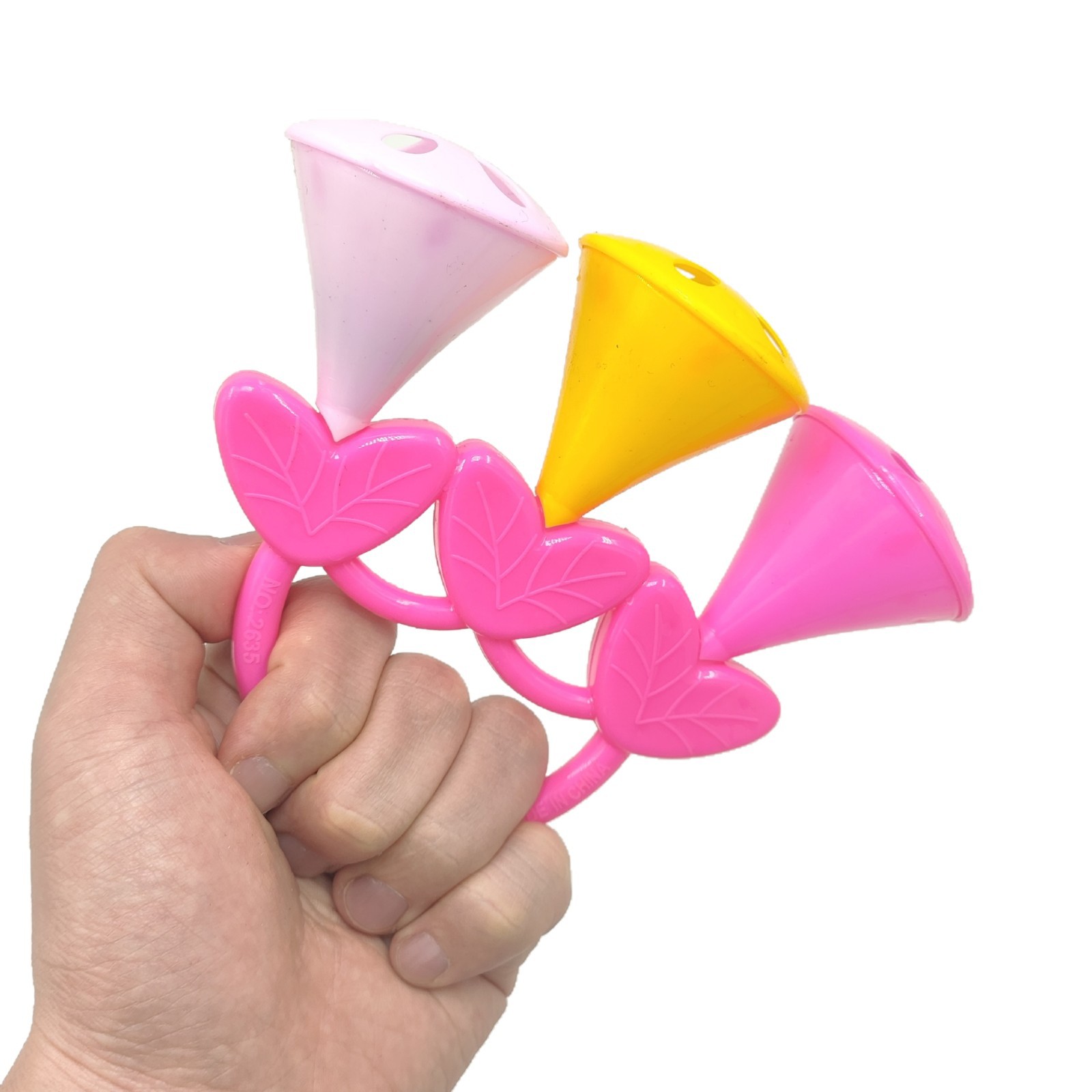 Juguetes de campana infantil tricolor campana de mano infantil juegos de campana infantil desarrollo inteligente
