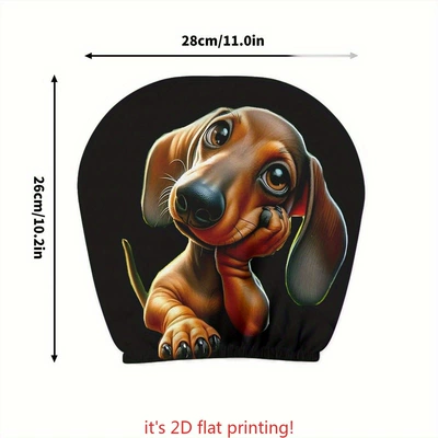 Universal seat cover — Customized with Your Own Design, Creative - 12-double-sided-printing-1pc-26cm28cm