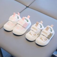 0-1-2-3岁2025春秋新款网面幼儿男女童运动婴儿学步鞋软底防滑鞋
