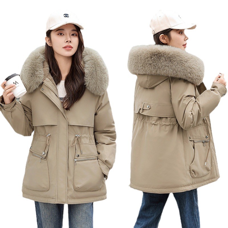 Pie corto y corto para mujeres 2025, nuevo estilo coreano de invierno suelto de gran tamaño de plumón con camisa de algodón gruesa image 5