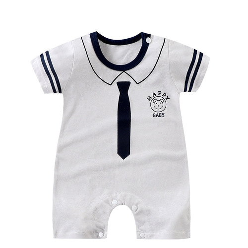  Girls Summer Clothes Cotton Baby Onesies Korean Version Ins Romper Suits Baby Bags One Piece Dropshipping