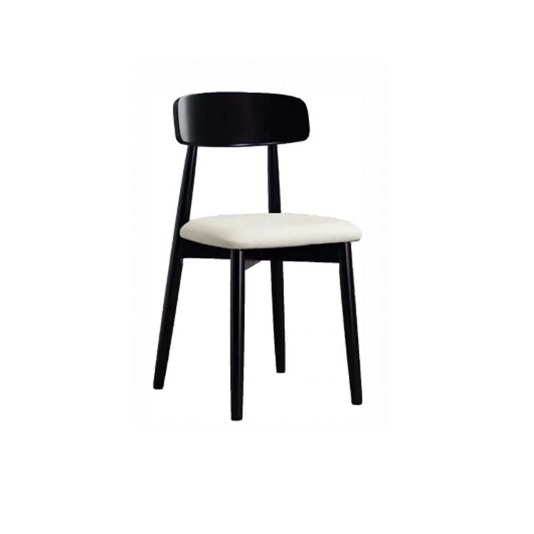 Mesa de comedor de hotel de caja de madera maciza cadena de restaurantes occidentales diseñadores de estilo antiguo asiento de tela de caña