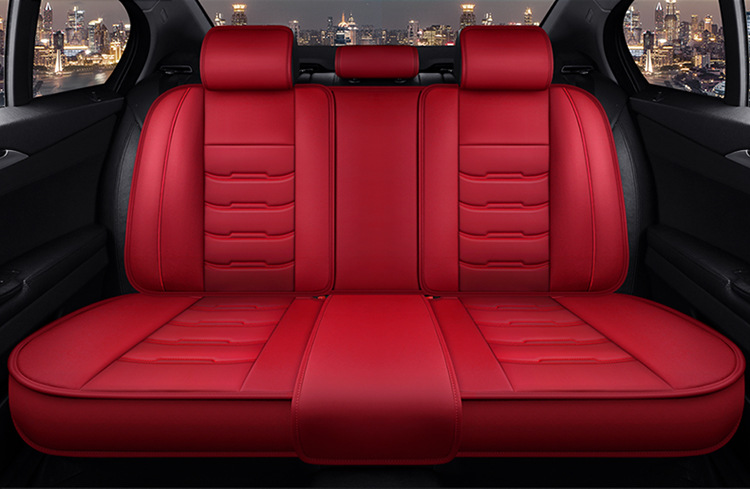 Foreign trade delivery five-seat car seat cushion four seasons universal all-inclusive rear seat cover main and auxiliary driving leather seat cover car seat cushion
