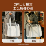 Демисезонная вместительная и большая универсальная космическая сумка на одно плечо для выхода на улицу