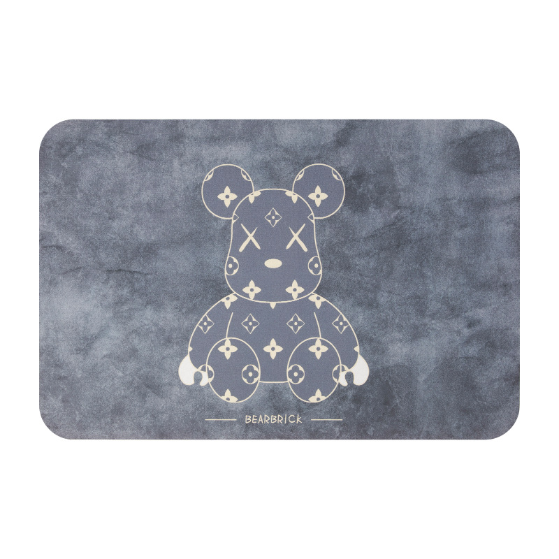 Cocina de encimera de drenaje almohadilla de taza de aislamiento térmico anti-escaldado casero almohadilla de mesa de comedor bar de encimera de secado rápido almohadilla de comedor antideslizante