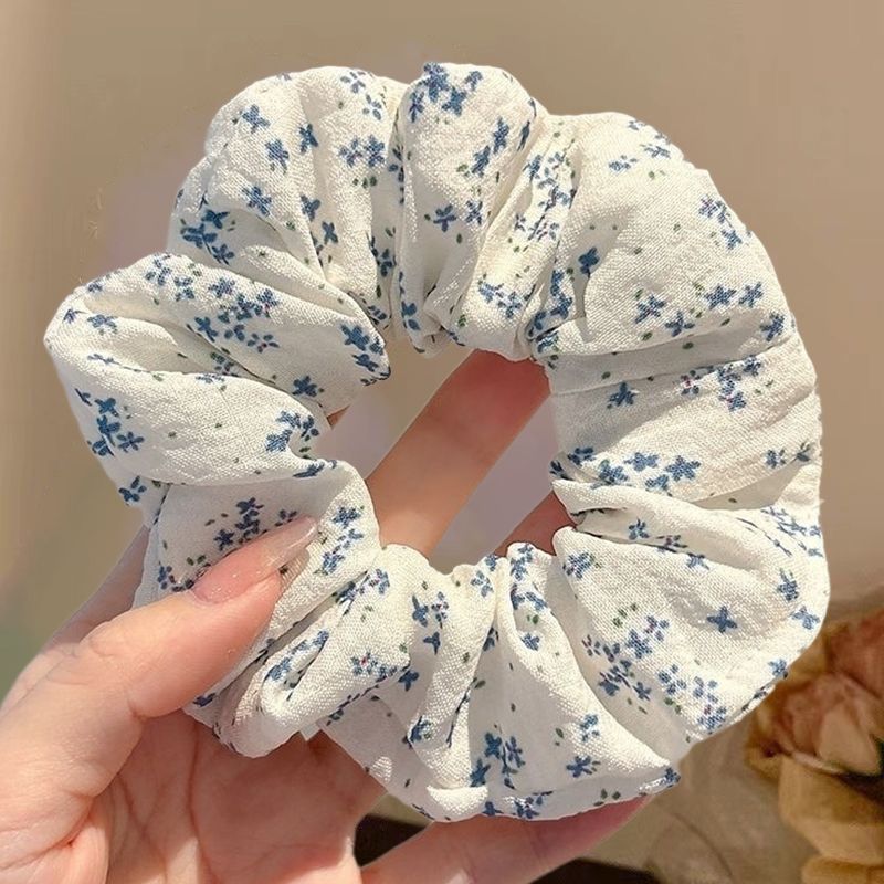 El encaje francés doble anillo de cabello de intestino grueso femenino de alta calidad cuerda de cabello de pelo de ballet dulce Meisen tocado de cabello
