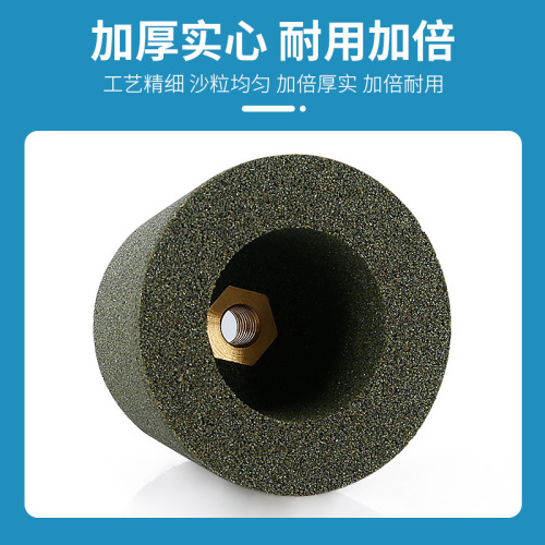 Stone grinding wheel trumpet granite grinding and polishing ceramic grinding disc green silicon carbide angle grinder grinding head