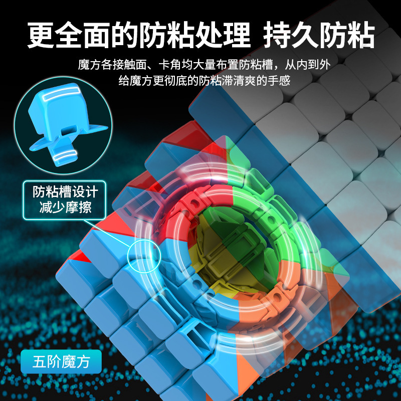 魔域魅龍三階磁力マジックキューブ二四五六七異形ピラミッド楓葉パズル玩具磁力版|undefined