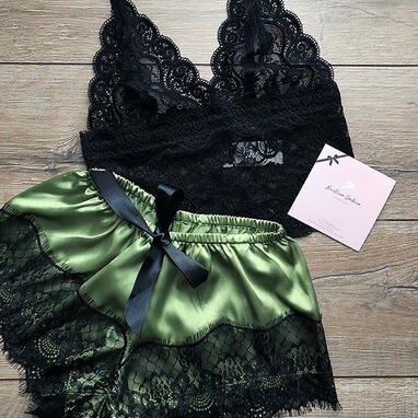 Dreamy Passionate Lingerie European and American Foreign Trade Amazon Pajamas Lace Pajamas Lingerie Sleepwear Sleep Gowns eBay