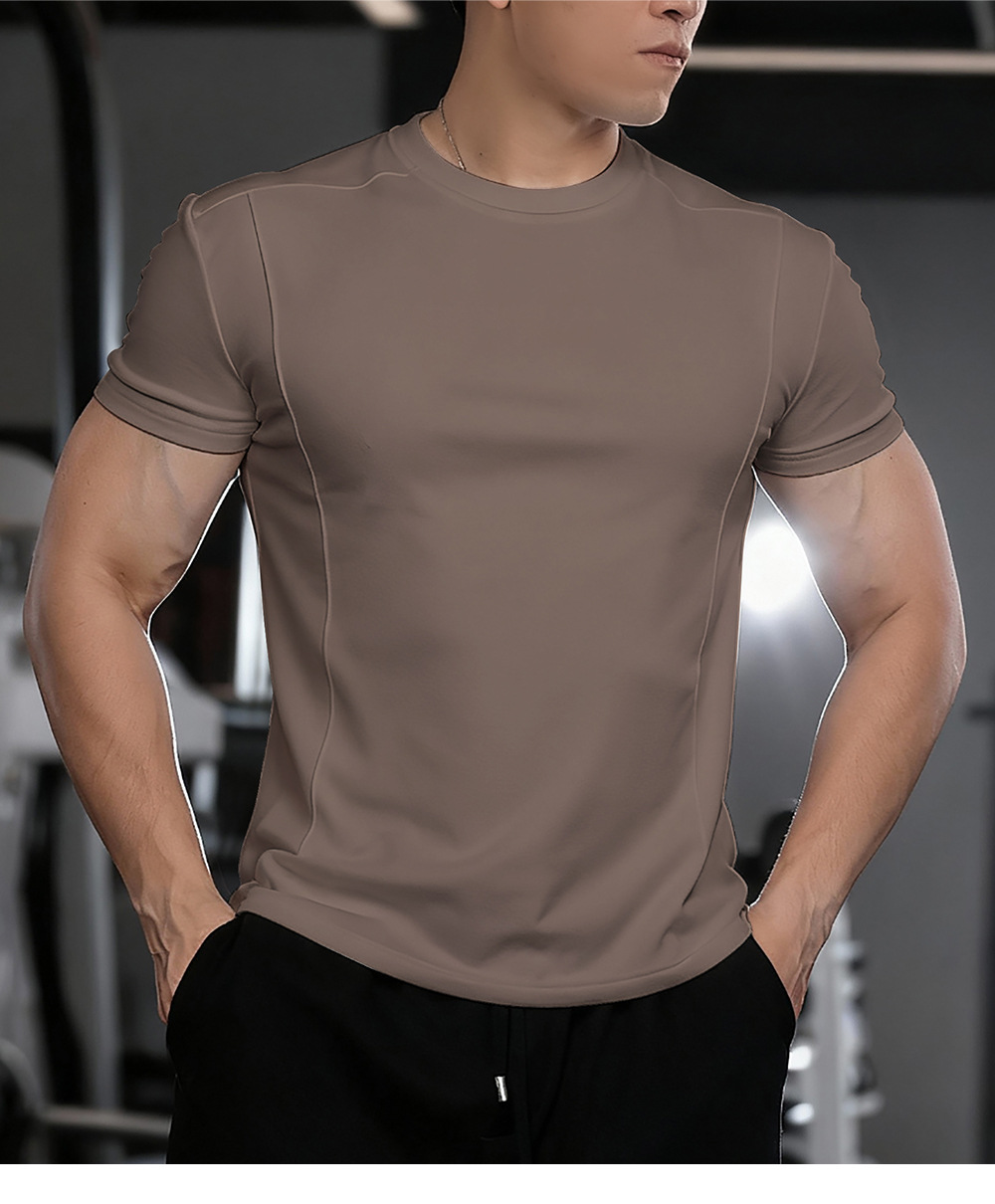 Herren Performance Trainings T-shirt Ultra Stretch Schnelltrocknend_voghion.com