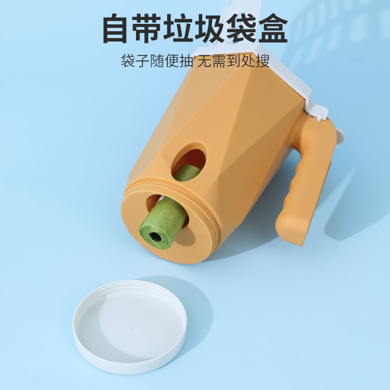 Nueva combinación de bolsa de basura PP de una sola pieza para gatos pala de basura traje de gato y perro mascota pick-up artefacto Amazon al por mayor