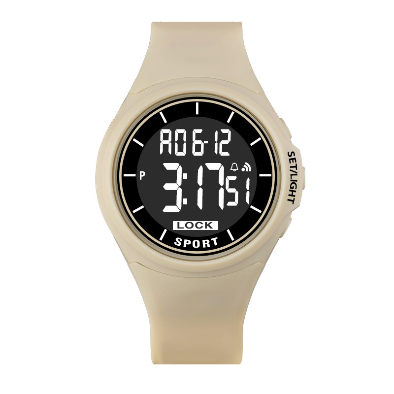 Nuevo simple estudiante deportes al aire libre multifuncional reloj despertador luminoso moda electrónica fábrica por mayor