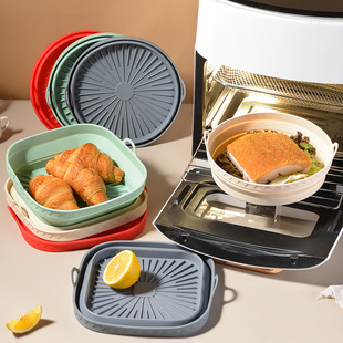 Food Grade Silicone Baking Pan, Silicone Cake Baking Pan, Microwave Baking Pan, Oven Air Fryer Professional Baking Pan