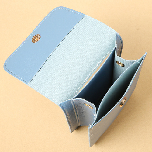 Women's Korean-style fashionable multi-functional crossbody and shoulder bag with zipper, plain color, simple and minimalist, versatile wallet