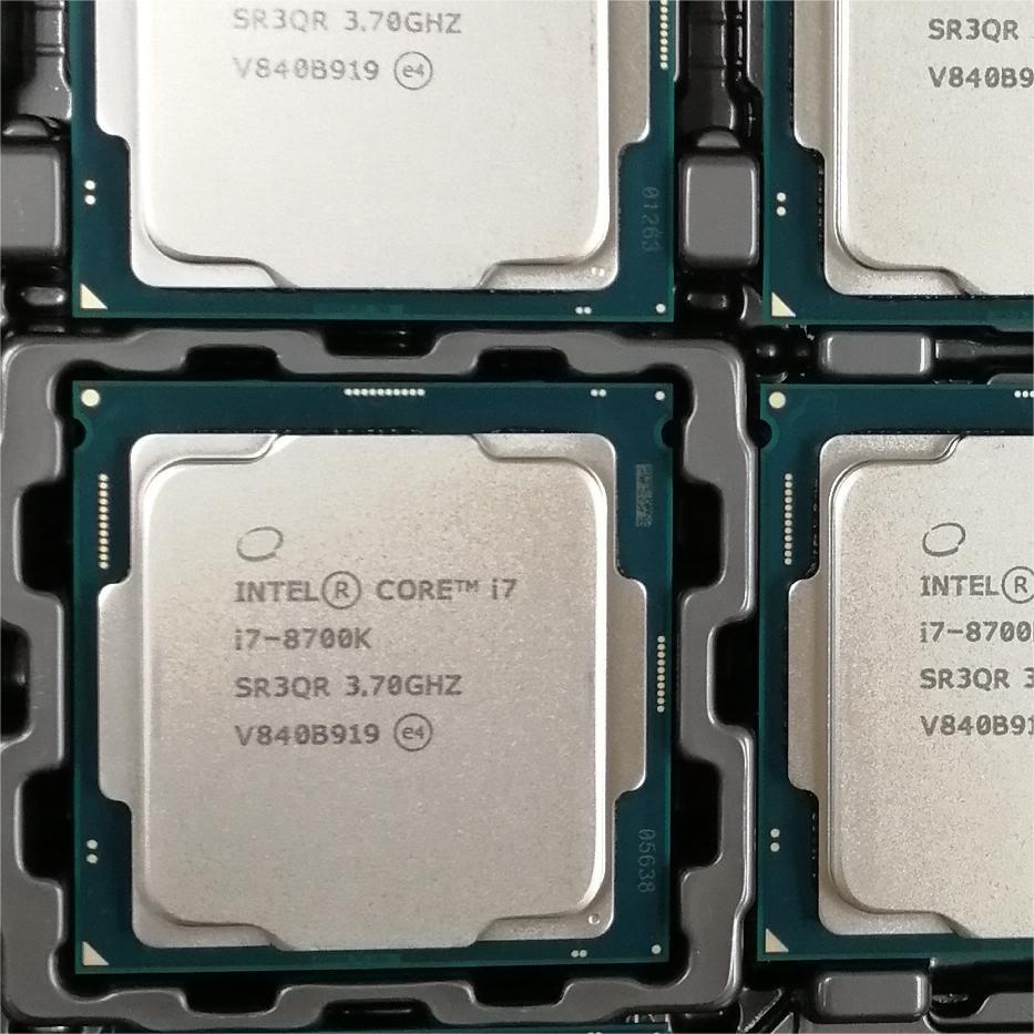 艾蒙斯 i7-8700K SR3QR 全新原包 现货 i7-8700K SR3QR