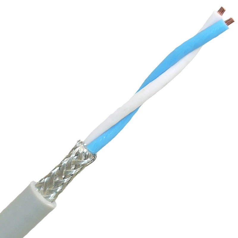 Линия связи управления сигналом и управления Yuanhua Pure Copper RS485 с экранированной витой парой RVSP2, 0,12–2,5 квадратных метров