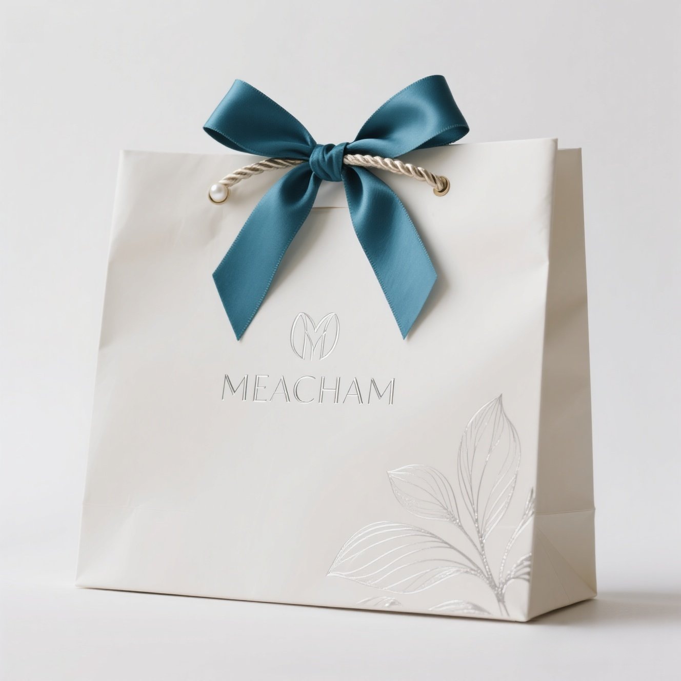 服装店手提袋高级感礼品袋礼物袋批发圣诞节打包带红色咖啡纸袋印