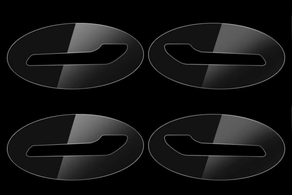 Suitable for Tesla Model Y-3, protective handle and door bowl protective sticker, transparent model for refreshing the car door