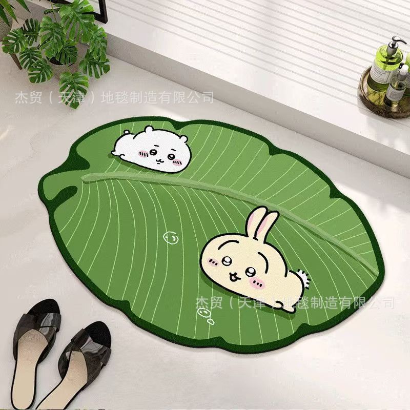 クレヨンしんちゃん浴室ノンスリップフロアマット珪藻泥吸収性トイレカーペットかわいいホームバスルームドアマット|undefined