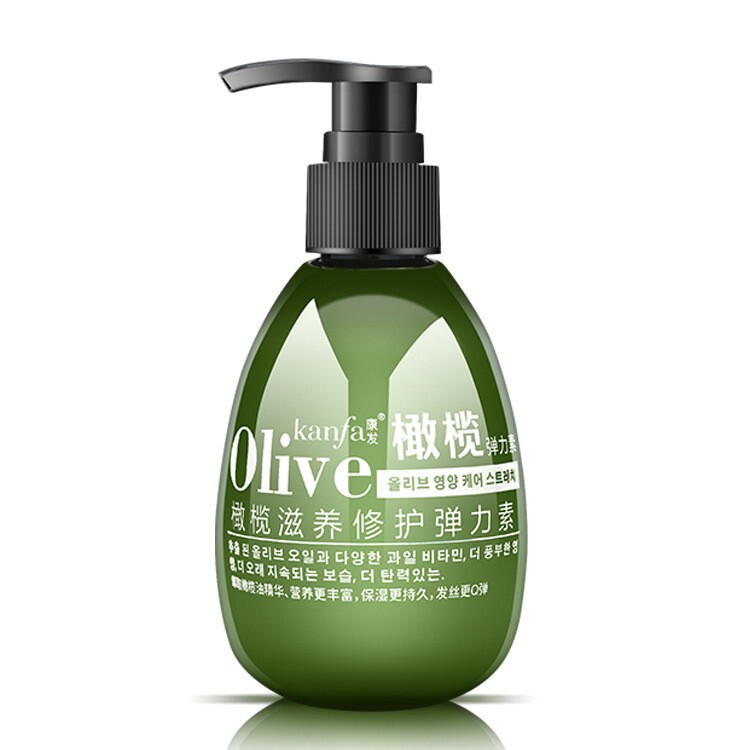 Kangfa elastic element ladies curly hair styling elastic element not hard spring element curly hair care solution 180ml