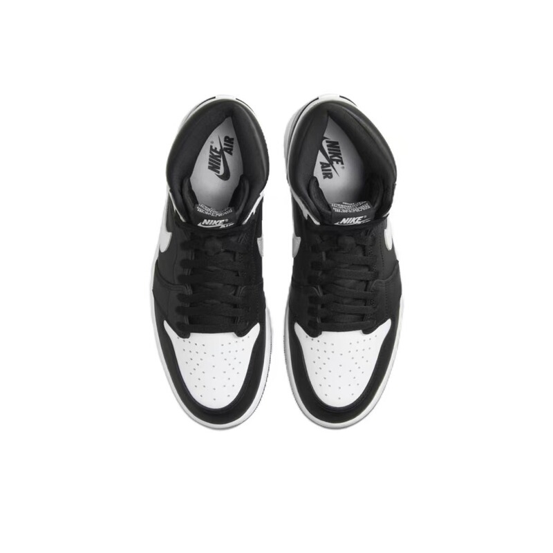 純粋なオリジナル AJ1OG ホワイトブラックハイトップリバーサブルパンダバスケットボールシューズスポーツカジュアル男性と女性のスポーツシューズ DZ5485-010|undefined