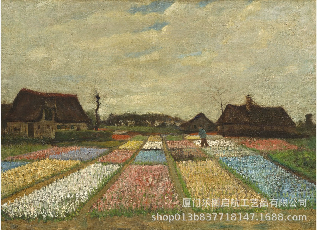Ручная акриловая флористическая живопись, цифровой принт на холсте, 40×50 см, несколько дизайнов