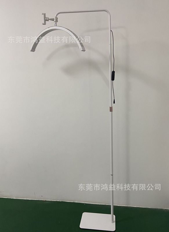 跨境24寸美容半月灯护眼美睫Moon light纹绣灯U型LED落地灯睫毛灯|undefined