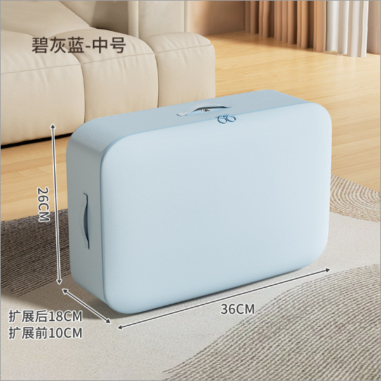 家用收纳整理袋收纳袋牛津布衣物棉被防潮纯色搬家打包手提行李袋|undefined