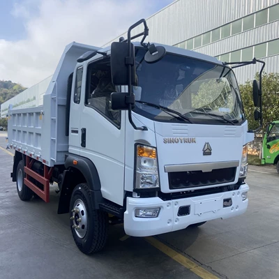 Howo dump truck, small tipper truck, 4x2 soil dump truck, 5-ton 10-ton soil transport vehicle