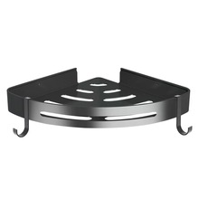 浴室卫生间置物架免打孔太空铝收纳架打孔款五金挂件三角架