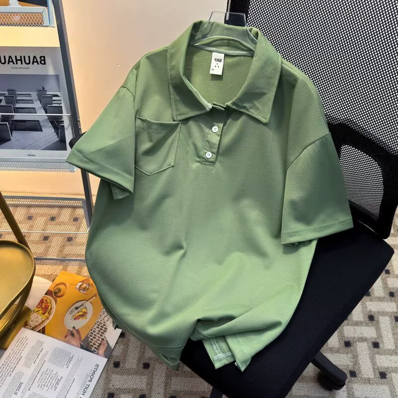 Universal trend summer polo, with short sleeve